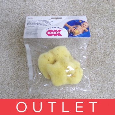 OK Baby mořská houba na mytí 16 silk fine – Zboží Mobilmania