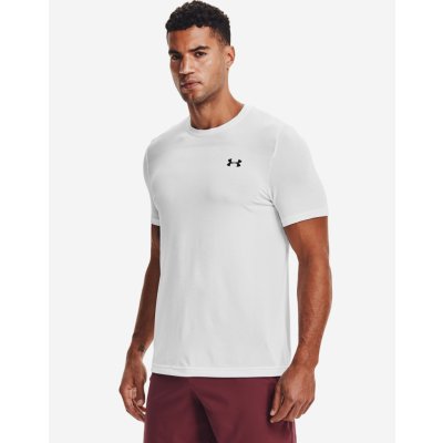 Under Armour pánské funkční tričko Seamless SS-WHT bílé – Zboží Mobilmania