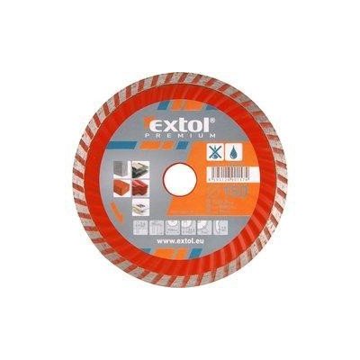 EXTOL PREMIUM 108752 kotouč diamantový řezný, turbo - suché i mokré řezání, O 125x22,2x2mm – Zboží Mobilmania