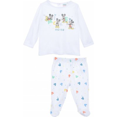 Disney Mickey Mouse BÍLÝ Chlapecký set pro miminka – Zbozi.Blesk.cz