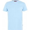 Pánské Tričko Pierre Cardin tričko výstřih do V Modrá