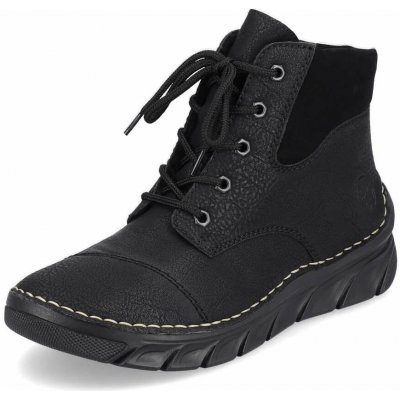 Rieker dámská kotníková obuv 55000-00 černá – Zboží Dáma
