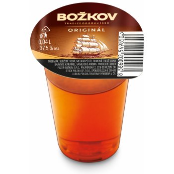 Božkov Originál 37,5% 0,04 l (holá láhev)