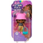 Mattel Barbie® Extra Mini minis! Panenka v růžovém ušatém kloboučku – Zboží Dáma