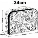 Oxybag Kufřík lamino Komiks White34 cm – Hledejceny.cz