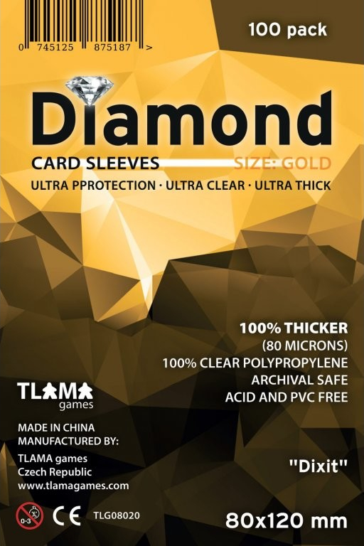 TLAMA games obaly Diamond Gold Dixit