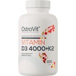 OstroVit Vitamin D3 4000 IU + K2 100 tablet – Hledejceny.cz