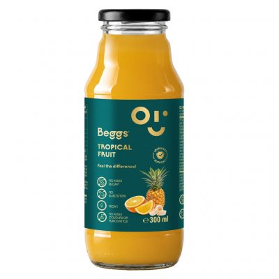 Beggs BIO Nápoj tropické ovoce 300 ml – Sleviste.cz