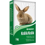 Mikros Králík Krmivo s vitamíny a minerály 1 kg – Sleviste.cz