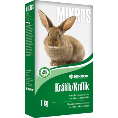 Mikros Králík Krmivo s vitamíny a minerály 1 kg – Zbozi.Blesk.cz