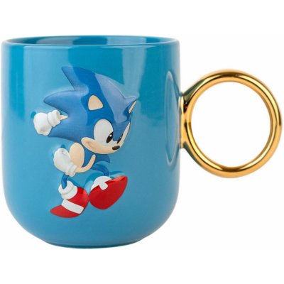 CurePink Keramický 3D Sonic: The Hedgehog TAZ3D004 350 ml – Zboží Mobilmania