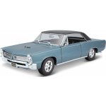MaistoPontiac GTO 1965 barva modrá 1:18 – Zboží Mobilmania