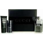 Gucci Guilty Eau Pour Homme EDT 90 ml + deostick 75 ml + sprchový gel 50 ml dárková sada – Zboží Dáma