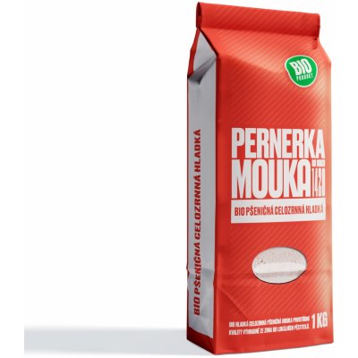 Pernerka BIO Pšeničná celozrnná hladká 1 kg – Sleviste.cz