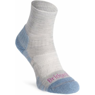 Bridgedale Hike Lightweight merino Endurance Ankle W grey/smoky blue – Hledejceny.cz