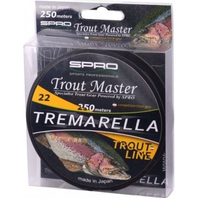 SPRO Trout Master Tremarella Mono Line 250m 0,16mm 2,3kg – Zboží Mobilmania