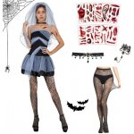GOUYENG Halloweenský zombie nevěsty nevěsty na hřbitov ďábelské ducha – Hledejceny.cz