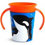 Munchkin Juniorský hrneček WildLove 360° s oušky kosatka DS56327011 177 ml – Zboží Dáma