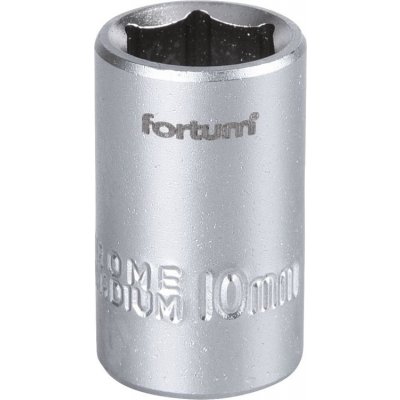 FORTUM Klíč nástrčný, 1/4', 10,0mm, L 25mm, 61CrV5, 4701410 – Hledejceny.cz