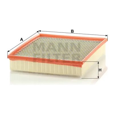 MANN FILTER Vzduchový filtr C 32 199 – Hledejceny.cz