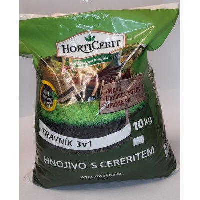 Horticerit Hnojivo pro trávník 3v1 10 kg