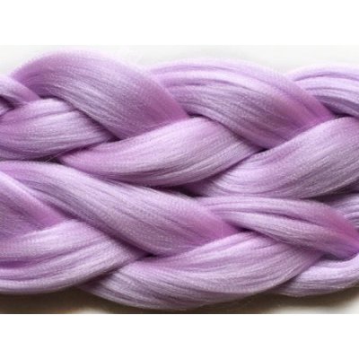 Kanekalon Easy Braid a Miss Rola Barva: LAVENDER (levandulový, velmi světle fialový, pastelový), Značka: Miss Rola – Zboží Dáma