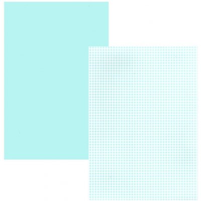 Happy paper A4 200 g/m2 pruhovaný světle modrý – Zboží Dáma