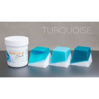 Zeni Barva do mýdlové hmoty 60g turquoise – Zboží Mobilmania