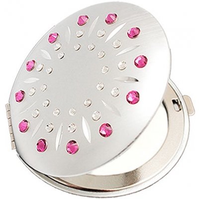 Elenpipe EL-01.12 kosmetické kapesní zrcátko se Swarovski Elements Sun fuchsia – Hledejceny.cz