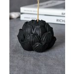 Dess Craft Studio LOTUS Stojan na vonné tyčinky ve tvaru lotosu ručně odlévaný Barva 2 Obsidian Matte – Hledejceny.cz