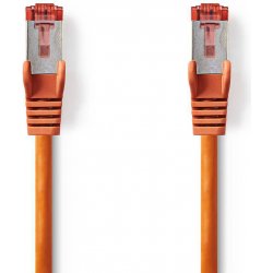 Nedis CCGP85221OG50 S/FTP CAT6, zástrčka RJ45 - zástrčka RJ45, 5m, oranžový