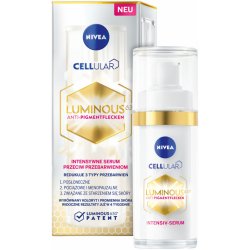 Pleťové sérum a emulze Nivea Cellular Luminous 630 sérum proti pigmentovým skvrnám 30 ml