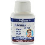 MedPharma Křemík 30 mg + Biotin + Paba 107 tablet – Hledejceny.cz