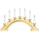 Markslöjd 700445 LED Vánoční svícen CELINE 7xE10 3W 230V přírodní ML0087 – Hledejceny.cz