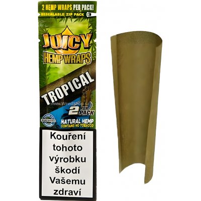 Juicy konopné blunty tropical 2 ks – Zboží Dáma