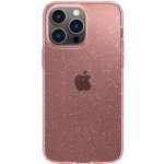 Pouzdro Spigen Liquid Crystal Glitter třpytivé Apple iPhone 14 Pro - růžové