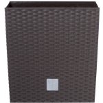 Prosperplast Květináč ratanový Rato low 32x32 cm hnědý – Zboží Dáma