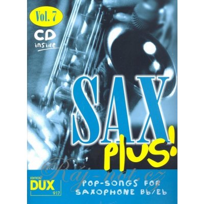 SAX PLUS ! vol. 7 + CD / altový tenorový saxofon