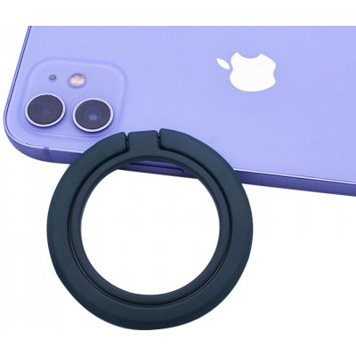 Techsuit - kroužek MagSafe MPR3 - kulatý tvar, hliníková slitina, 3M - tmavě zelený – Zboží Živě