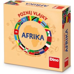 Dino Poznej vlajky Afrika