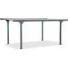 Lombardie Hliníkový přístřešek pro auto 3x4,3 Garden Point antracitový