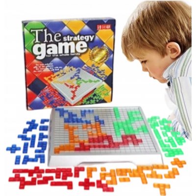 Strategická hra Blokus, desková hra, rodinná hra, dárek ke Den dětí – Zbozi.Blesk.cz