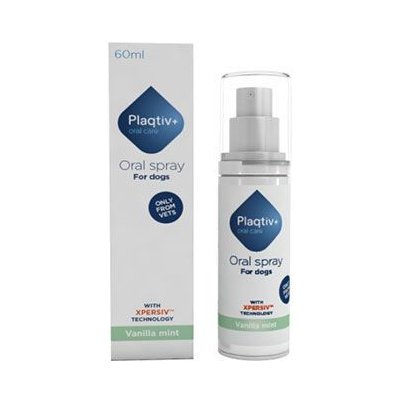 Plaqtiv+ Oral care Ústní sprej vanilla/mint 60 ml – Sleviste.cz