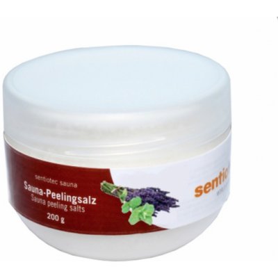 Sentiotec peelingová sůl do sauny levandule, máta 200 g – Sleviste.cz