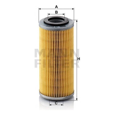 MANN FILTER Olejový filtr H 827/1 n