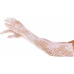 Leg Avenue Opera Length Bow Top Gloves 2044 White – Zboží Dáma