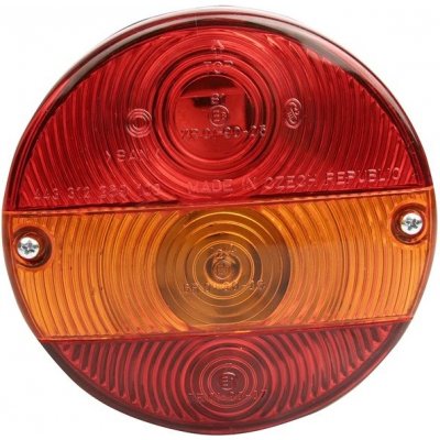 Sdružené světlo ZETOR, AVIA, MD-16, P kulaté bez osvětlení SPZ, CZ výroba – Zboží Mobilmania