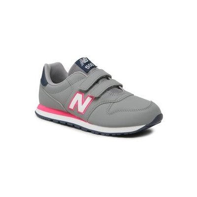 New Balance GV500LD1 šedé – Zboží Mobilmania