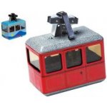 Kovap Lanovka plechová červená na natažení na klíček Kov 0621 – Zboží Mobilmania