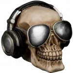 ootb.de Pokladnička lebka sluchátka – Zboží Dáma